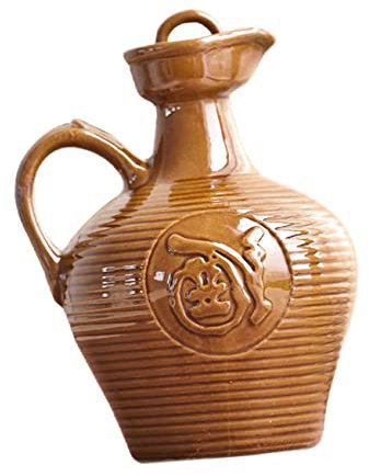 TOPBATHY Cruche Vin Domestique Céramique Récipient à Vin Portable Cadeau De Pendaison De Crémaillère