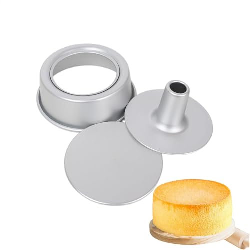 Angel Food - Molde antiadherente para bizcochos | Molde de aluminio para cupcakes, tartas y bizcochos, molde de horno duradero y robusto para una cocina profesional y precisa y B