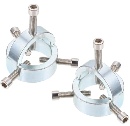 CLISPEED 2pcs Silver Zinc-plated Steel Wind Wheel Puller Tool for Range Hood Motor Fan Removal Tool for Cooker Hood Cleaning and Repair Appliance Disassembly