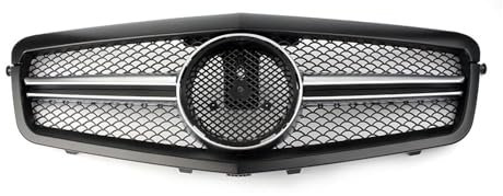 Kühlergrill Vorne Für E-Klasse W212 S212 2010 2011 2012 2013 Auto Kühlergrill Sport Kühlergrill Matt Schwarz ABS Kunststoff Front Kühlergrill
