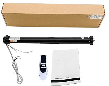 Abridor de portones, Motor de persiana enrollable, cortinas Tubu lar de 38mm con tubo inteligente, Motor de persiana eléctrica motorizada, receptor RF integrado for puerta de garaje de puerta de volum