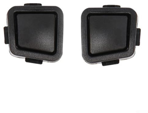 Yuanpgky Copertura per pulsante per maniglia esterna per modelli W211, C209, W219, W251-2, in ABS nero, ricambio per maniglie Keyless Go, colore: nero