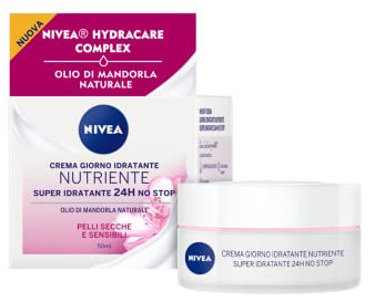 Nivea Essentials Super Idratante 24H Nutriente, Crema Giorno Viso per Pelli Secche e Sensibili, 50 ml