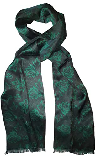 Posh Gear Damen Herren Seiden Schal Fioriseta aus 100% Seide