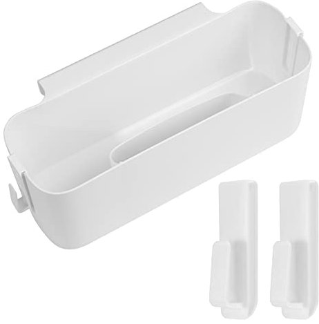 Gaomoeny Cestino Portaoggetti da Appendere, Scatola di Stoccaggio con Ganci, Organizer Sospeso per Letto, Cesto Portaoggetti da Appendere al Comodino per Casa, Ufficio, Scuola