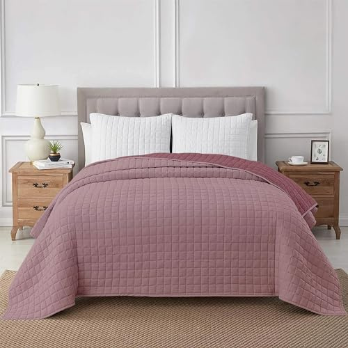 IlGruppone Passione Casa Trapuntino Coperta Primaverile Bicolore Trapunta Anallergica Piumino Mezza Stagione Antiacaro Colorato Tinta Unita Microfibra Manopesca Duck Friendly(Una piazza e mezza)