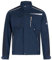 BWOLF Daytona Veste de Travail Homme Stretch + Coton Veste de Travail avec Coudes Renforcés et Nombreuses Poches, bleu/noir, M