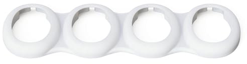 Stazione di ricarica per spazzolino elettrico compatibile con Oral-B, può contenere 2-4 spazzolini da denti, supporto per spazzolino da denti familiare, caricabatterie non incluso (4 docche)