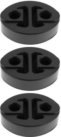 3X Gomas de Sujeción para Tubo de Escape Compatible conToyota Aygo 1.0 (2005-2014)