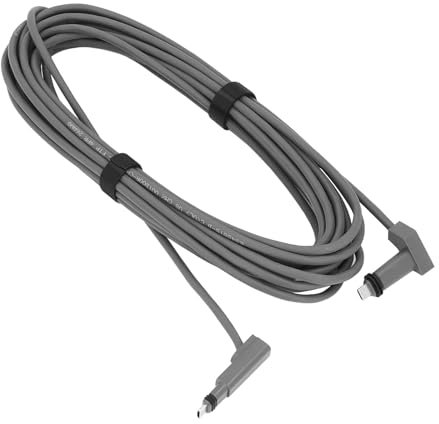 SEAFRONT Rectangular Satellite Cable 49.2FT for Gen 2 V2 Disc Antenna 26AWG Copper 1200Mbps Speed Rubber Coated Replacement Ethernet Cord
