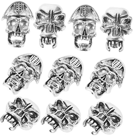 EPIGEIST Bijoux Pour Cheveux Vintage Accessoires Pour Dreadlocks Et Tresses Lot De 10 Pièces Taille Unique Finition Antique Pour Hommes Et Femmes Usage Quotidien