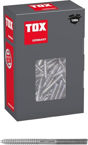 TOX Stockschraube Boltix verzinkt M, M8 x 60 mm, 100 Stück, 09510152