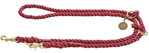 Verstellbare Hundeführleine List, 0,8 x 200 cm, Bordeaux