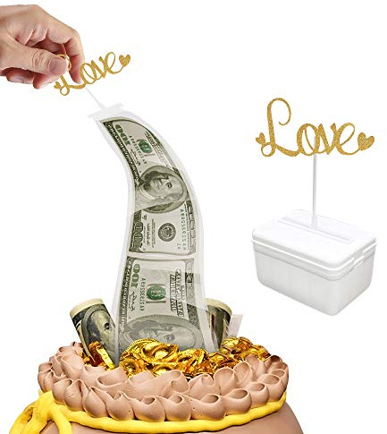 Cake Money Box, Money Pulling Cake Making Mold- Small -4.3X3.1X2.7 inch