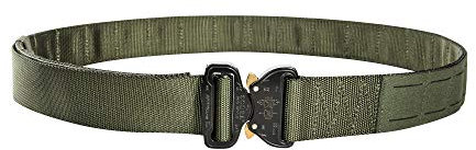 Tasmanian Tiger TT Modular Belt längenverstellbarer, modularer Dienst-Gürtel mit Lasercut-Molle, Koppel-Gürtel mit Cobra-Schließe, Oliv,Gr. S