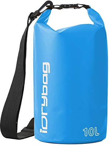 IDRYBAG Torrväska för kajakpaddling vattentät 2 l/5 l/10 l/15 l/20 l, liten torr påse vattentät väska för båtliv