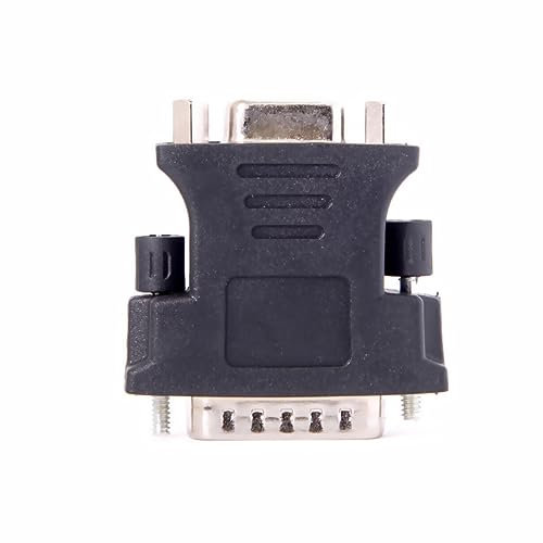 MOOKEENONE DMS-59pin Male to 15Pin VGA RGB Female Extension Adapter for PC Graphics Card Computer Cable Adapter Computer Accessories