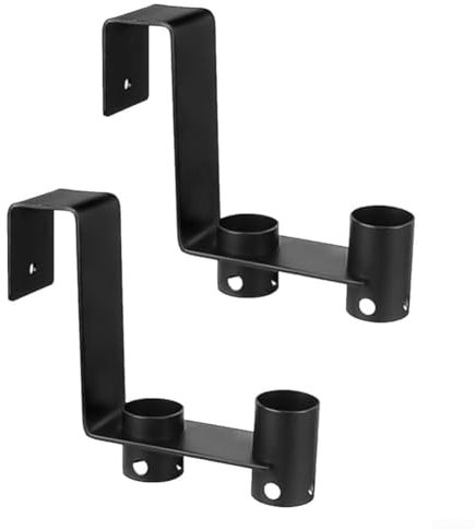 Feeshoppher Organiseur d'outils pour clôture de piscine avec crochets robustes pour accessoires de nettoyage et clôture de jardin (2 pièces)