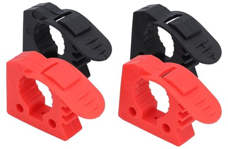 Itonash Kit de Montaje de la Abrazadera de Goma, Soporte de Pala Resistente a los Rayos UV de Servicio Pesado para la Rejilla del Techo, con una Liberación Rápida Ajustable de 30 a 40