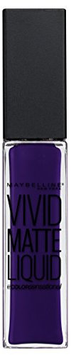 Maybelline New York Vivid Matte Liquid Lippenstift 48 Wicked Berry, 1er Pack (1 x 8 ml)