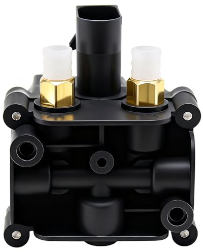 AIRSUSFAT Luftfjädring Kompressor Ventilblock Passar BMW F01 F02 F07 F11 X5 F15 X6 F16 Air Ride Solenoid Ventil 37206789450 37206784137 Skickas inom 12 timmar