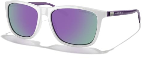 MERRY'S Unisex Polarized Aluminum Sunglasses Vintage Sun Glasses For Men/Women S8286