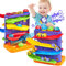 hahaland Toys for 1 Year Old Boys - 2 in 1 Pound & Roll Balls Toy & Car Ramp Race Track Toddler Toys Baby Toys 12 Months Early Developmental Hammer Montessori Toys Gifts for 1 2 3 Year Old Boys Girls