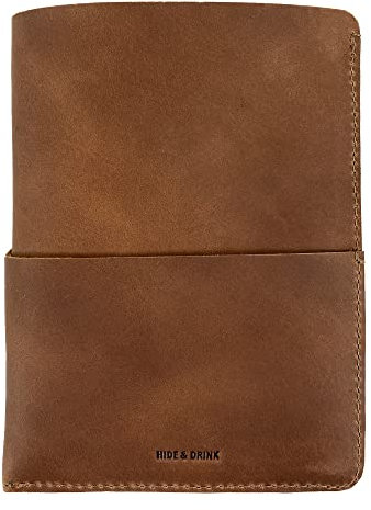 Hide & Drink, Rustikale Multifunktionswerkzeug-Tasche, handgefertigt aus Vollnarbenleder, klassische Mehrzwecktasche, kompakter Organizer, Campingzubehör