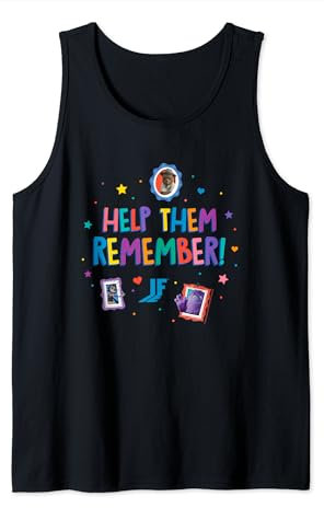 IF Movie Help Them Remember Multicolor Jumble Collage Logo Débardeur