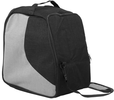 Asixxsix Skischuh-Tasche, Wasserfeste Skischuh- und Helmtasche mit großer Kapazität Tragbare Skiausrüstung Umhängetasche für Skibrille, Handschuhe, Skibekleidung und Schuhaufbewahrung