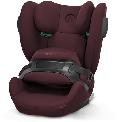 CBX by CYBEX Kinder-Autositz Pallas B3 i-Size, ISOFIX, 9-50kg, Rot | ISOFIX und Top-Tether, ab ca. 9 bis 50 kg, ab ca. 15 Monate bis 12 Jahre, Fangkörper für Schutz, Seitenaufprallschutz