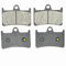 Pastillas De Freno Delanteras Y Traseras para Motocicleta para Yamaha XTZ1200 XTZ 1200 Super Tenere 2012 2013 2014-2017 Accesorios para Pastillas de Freno para Moto(2xFrente)