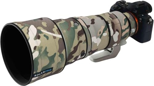 ROLANPRO Copertura Protettiva per Sony FE 300mm F2.8 GM OSS, Custodia Obiettivo Mimetica Antigraffio Fotografia Naturalistica - #4 Tutti i Terreni
