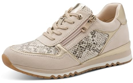 MARCO TOZZI Damen Sneaker weiches Feel Me Wechselfußbett weiches Innenfutter Vegan Modern