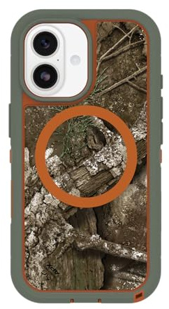 OtterBox Schutzhülle für iPhone 17 Defender Series Pro XT, transparent, Realtree – Green Camo – robuste, robuste und langlebige iPhone-Hülle, zum Aufstecken auf MagSafe