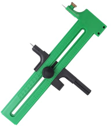 Massicot À Boussole - Couteau Rotatif Multifonction, Outil De Bricolage Précis, Création Cercles Réglable, Conception Légère Avec Protège-lame Sécurité | Cutter Pour La Maquettes Artistiques En Classe