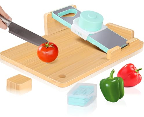 Planche à découper adaptative à une main facile à utiliser, outils de cuisine avec butées à pain et pointes en acier, facile à nettoyer, pour les amputés, les victimes d'AVC, les personnes âgées