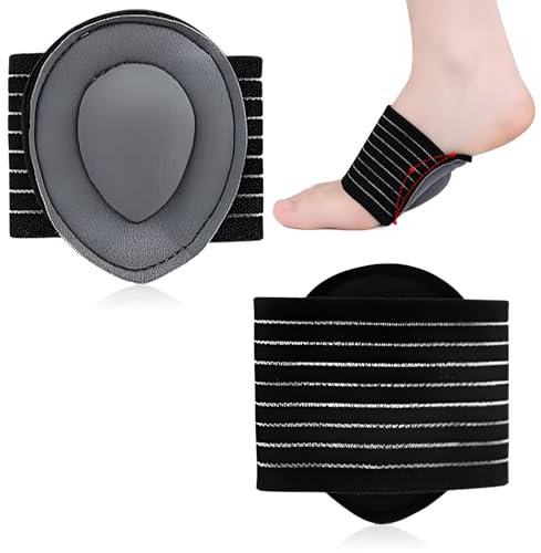 1 Paar Plantarfasziitis,Fußbandage,Fußstütze Plantarfasziitis,Fußgewölbebandage Für Männer Und Frauen,Plantarfasziitis-Bandage,Fußgewölbestütze Verstellbare Für Schmerzlinderung Und Wunde Plattfüße