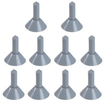 Pegciuho 10 Stück Zelt Pole Campingstangen Tipps Plane Pole Spitze Abdeckungen für Angeln Wandern Im Freien, Camping, Wandern, Rucksackreisen