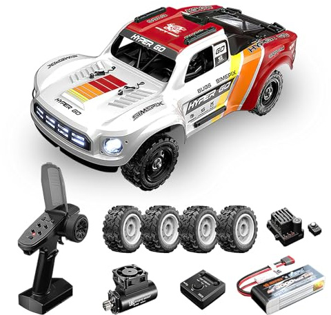 Mjx hyper go 14211 Ferngesteuertes Autos Bürstenlose.Fernbedienungs Auto 2.4G RTR Schnelle Oberste 80 KM/H 1/14 Wasserdichtes RC Autos 4WD All Terrain Offroad RC Truggy Ferngesteuerte Trucks