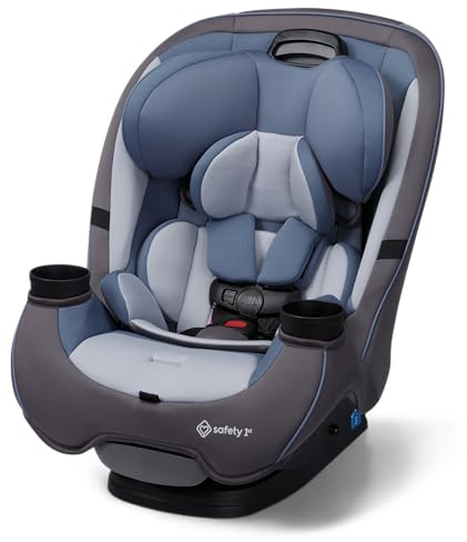 Safety 1st Grow and Go All-in-One Slim Convertible Autositz, rückseitig, 2,3-18,1 kg, nach vorne gerichtet (13,6–29,5 kg), hohe Rückenlehne, 18,1–45,4 kg, Alaskan Blue