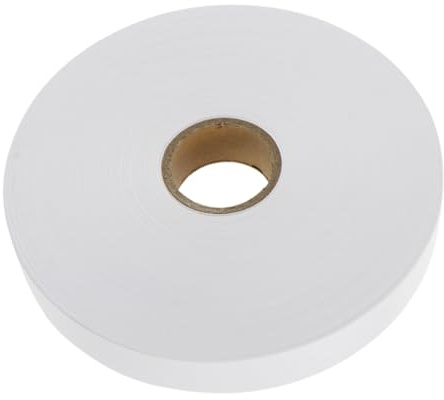 Angoily Blank Clothing Labels Nylon Textile Garment Tags Wash Care Fabric Neck Labels for Sewing Blank Clothing Tags for and Laundry Use