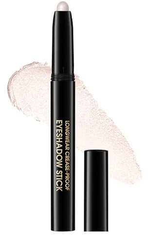 Glitzer Lidschatten Stift, Galaxy Glitter Eyeshadow Stick, Langanhaltend & Wasserfest Lidschattenstift Metallic Finish, Hochpigmentiert Shimmer Crayon Highlighter, Glänzend Knitterfrei Augen Make Up