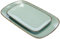 Ritzenhoff & Breker Servierplatten-Set Casa, 2-teilg, 24x15,5 cm und 33x20 cm, Blau