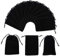 NBEADS 5Pcs Sacchetti di Velluto, 10x15 cm Borsa in Velluto Nero per Gioielli Earplug E Portachiavi Sacchetti Regalo in Velluto con Coulisse Sacchetti Regalo di Natale