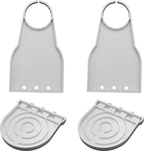 INSTR Porte-Gobelet pour DéTergent à Lessive, Attrape-Gouttes de DéTergent, Adoucisseur de Tissu Liquide Plateau Distributeur Organisateur Attrape-Gouttes Paquet de 2