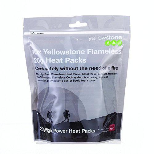 Yellowstone Flameless Heating, (Pack of 10) 20 g CW082