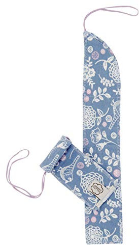 ImseVimse waschbare kbA Baumwolle Tampons 8St. Packung (Garden Blau, Groß)