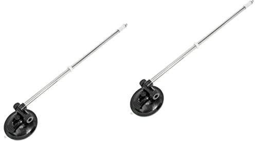 Garneck 2 Stücke Saugnapf Fahnenmast Halter Outdoor Fahnen Multifunktionale Auto Halter Outdoor Fahrzeuge Fenster Fahnenmast Halter Fenster Fahnenhalterung Fahnenhalterung Für Auto