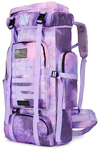 Wanderrucksack für Herren, 70 l/100 l, Camping-Rucksack, Militärrucksack, Molle-Rucksack, 3 Tage Assault Pack zum Klettern